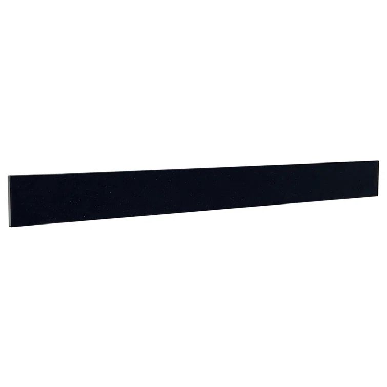 55" Black Galaxy Granite Bathroom Backsplash