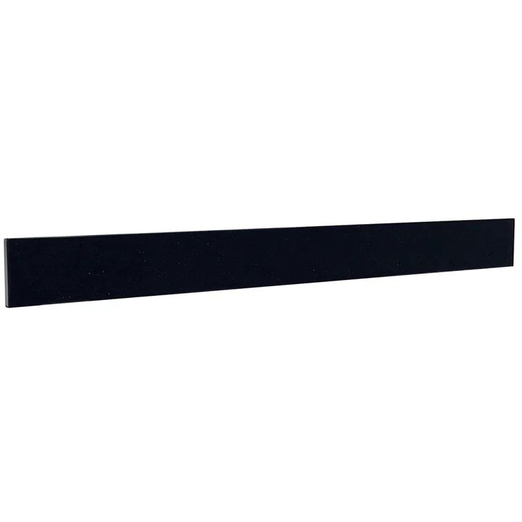 62" Black Galaxy Granite Bathroom Backsplash