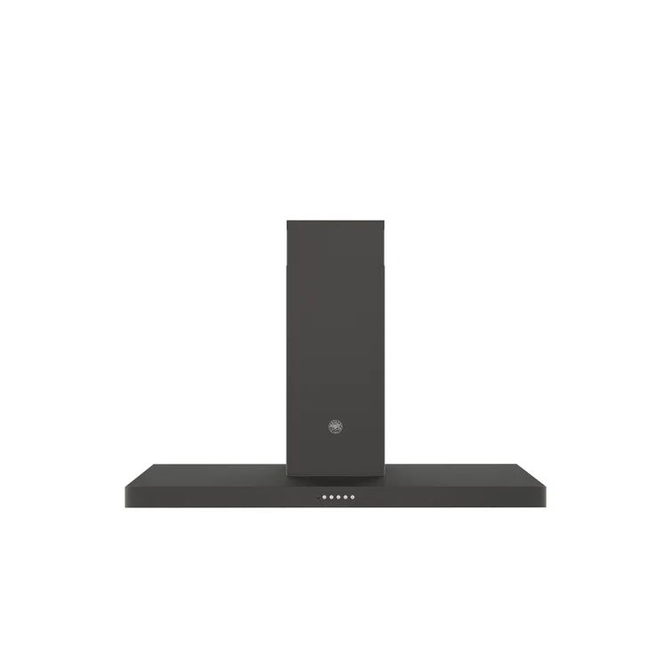Carbonio Stainless Steel Wall-Mounted Convertible Hood with Charcoal Filter