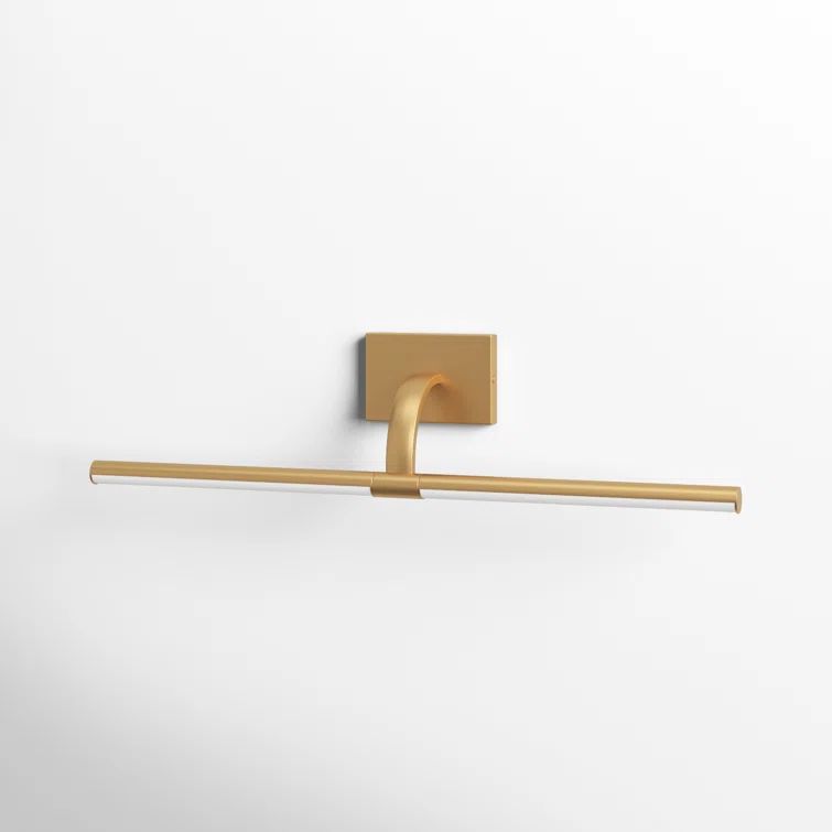 Gold 18" Dimmable LED Wall Sconce