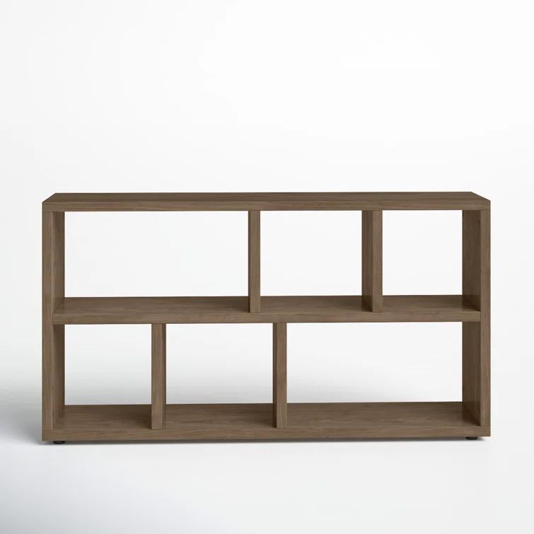 Berlin Refined Walnut Console with White Cubes by Temahome