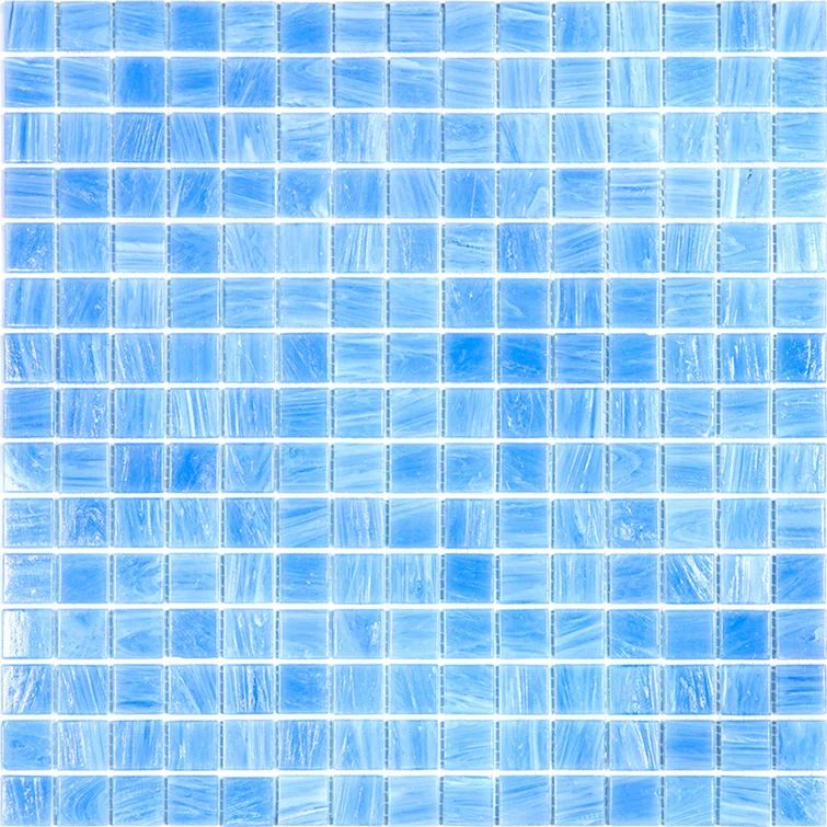 Light Sea Green Glass Mosaic Wall and Floor Tile