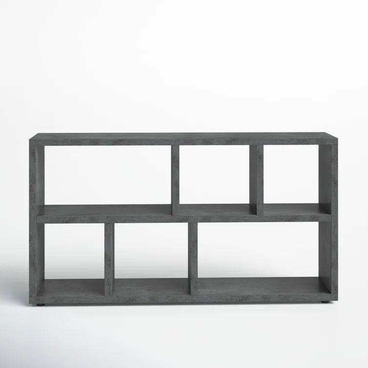 Berlin Console with Concrete Look and White Cubes