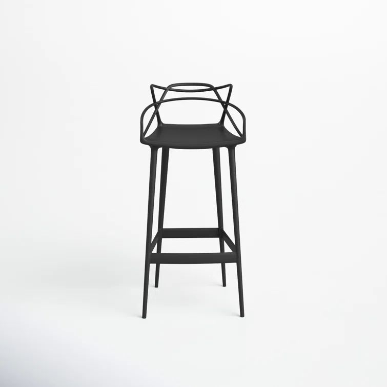 Tribute Hybrid Masters 26" Barstool in Black Acrylic