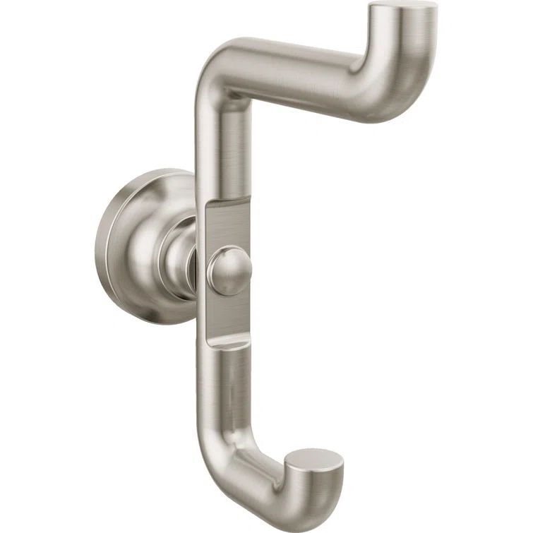 Stainless Steel Wall Mounted Double Towel Hook