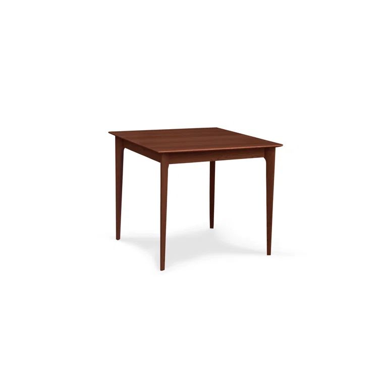 Sarah Fixed Top Cognac Cherry 36" Square Wood Dining Table