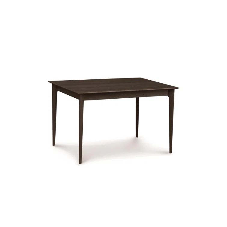 Sarah Smoke Cherry 48" Solid Wood Shaker Dining Table