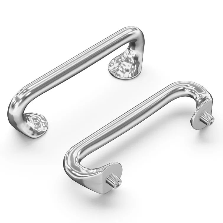 Chrome Solid Core Bar Pull Handles for Cabinets, 3"