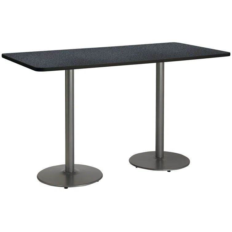 Graphite Nebula Top Extendable Bar Height Table