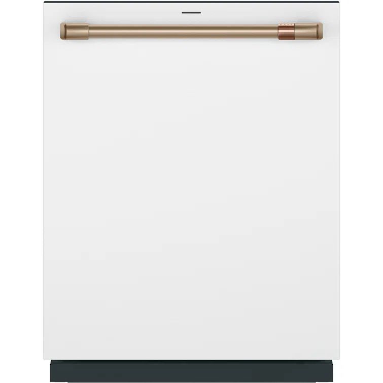Matte White Smart Stainless Steel Built-In Dishwasher