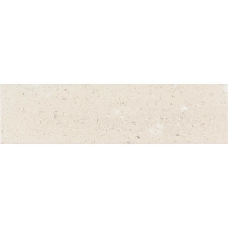 Powder Ivory Matte Glazed Ceramic 3x10 Subway Tile