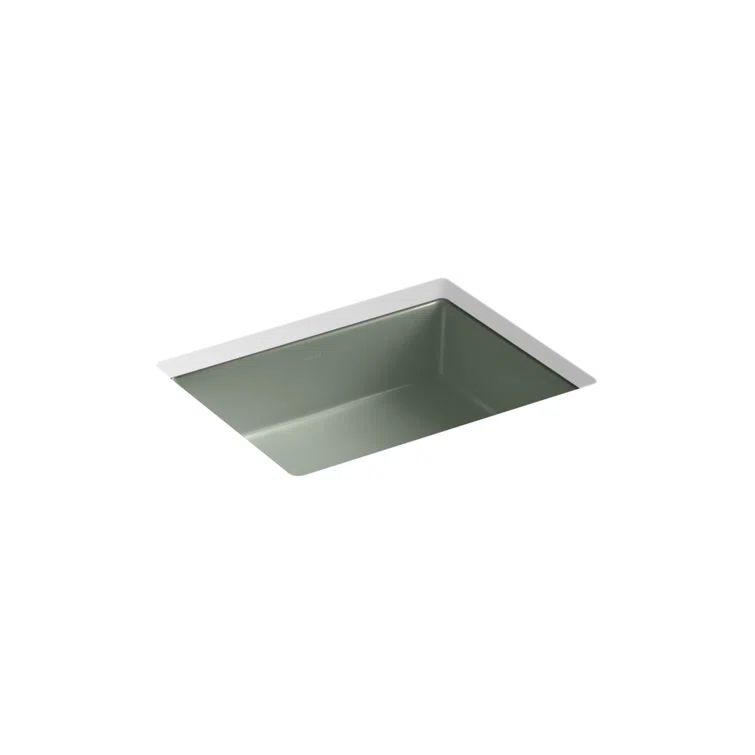 Cashmere Ceramic Rectangular Undermount Bathroom Sink
