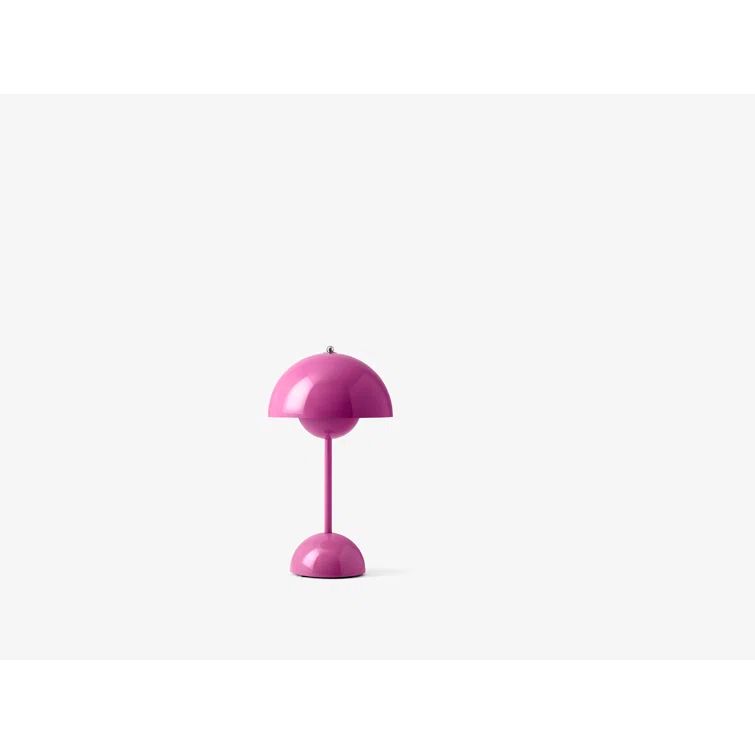 Tangy Pink Cordless Outdoor LED Table Lamp