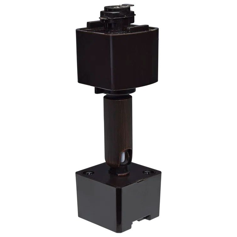 Brown Sloped Ceiling Track Adapter for Vaulted Ceilings