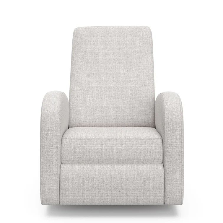 Santa Monica Steel Basketweave Power Recliner Swivel Glider with USB