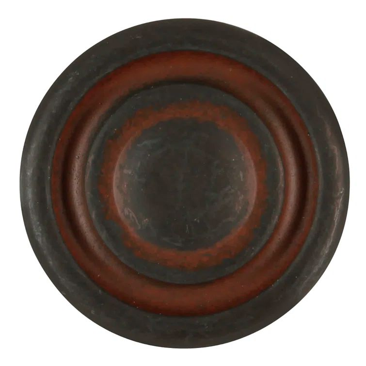 Manchester 1 3/8" Rustic Iron Round Mushroom Cabinet Knob