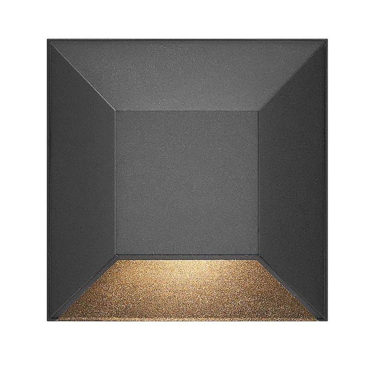 Nuvi Black Vinyl Alloy LED Deck and Step Light