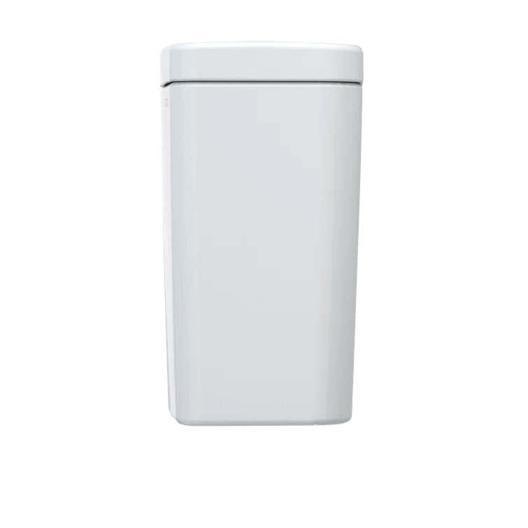 Cotton White Modern High Efficiency Toilet Tank