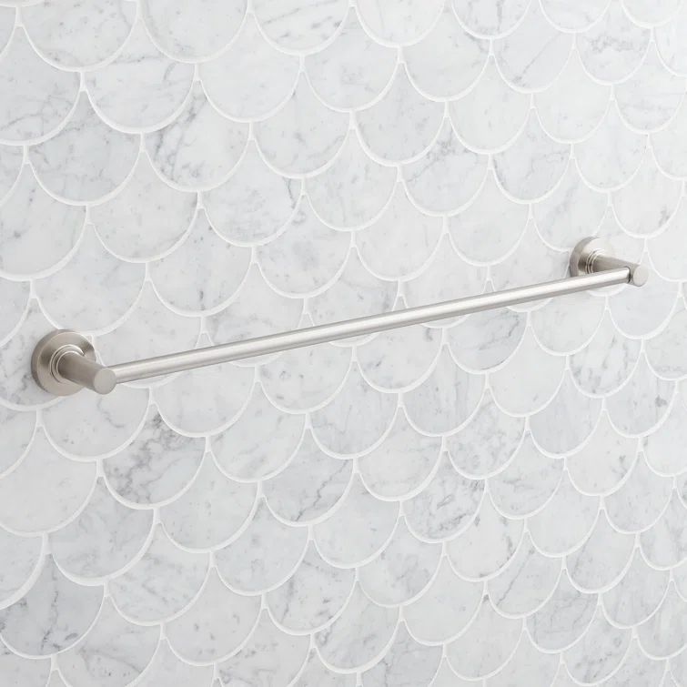 Lexia 26'' Brushed Nickel Wall Mounted Towel Bar