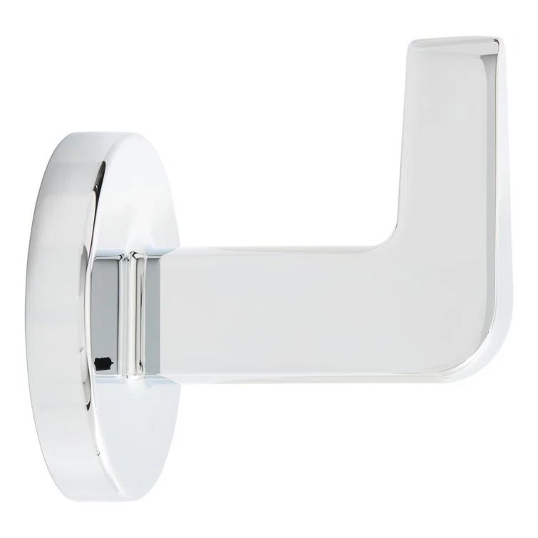 Chrome Wall Mounted Weather Resistant Robe Hook