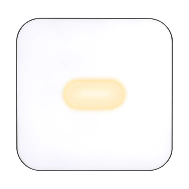 Matte Black Square LED Ceiling Exhaust Fan with Night Light