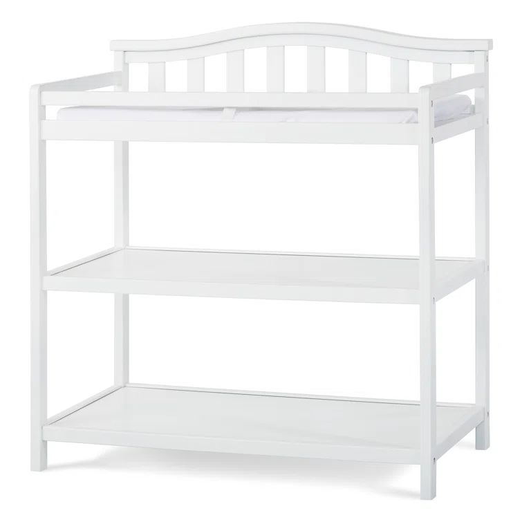 Camden Child Craft Arch Top Changing Table with Pad