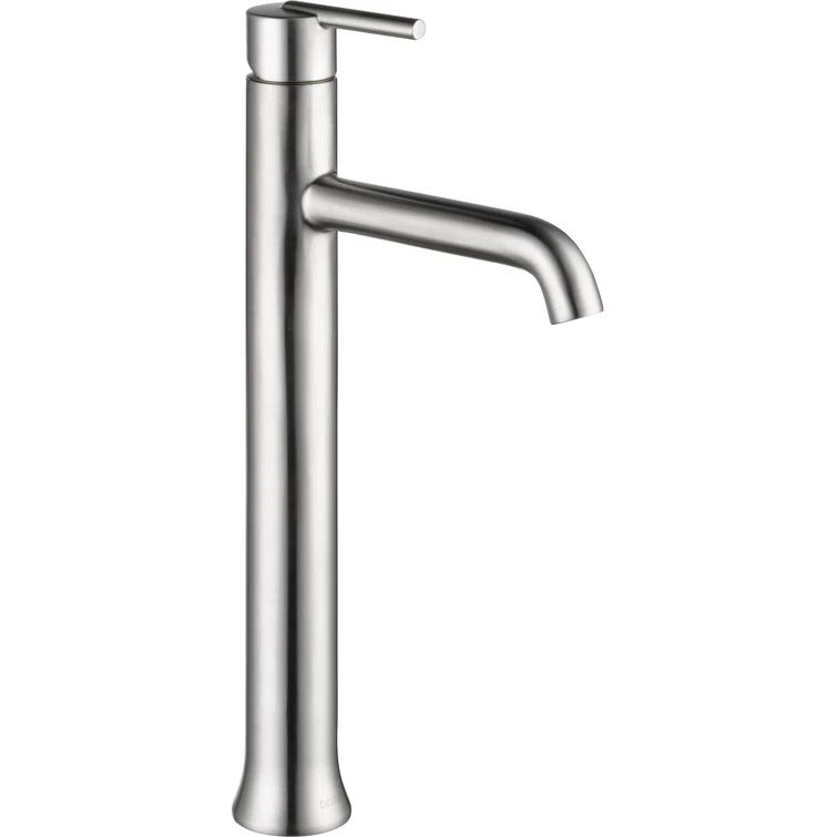 Stainless Steel Single Hole Vessel Bathroom Faucet