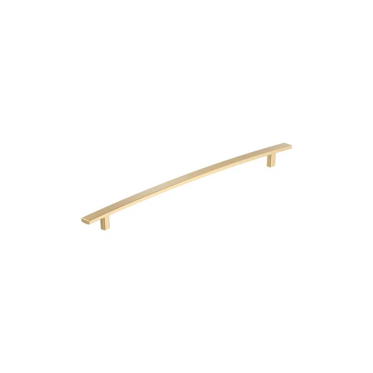Champagne Bronze 18" Modern Industrial Appliance Pull