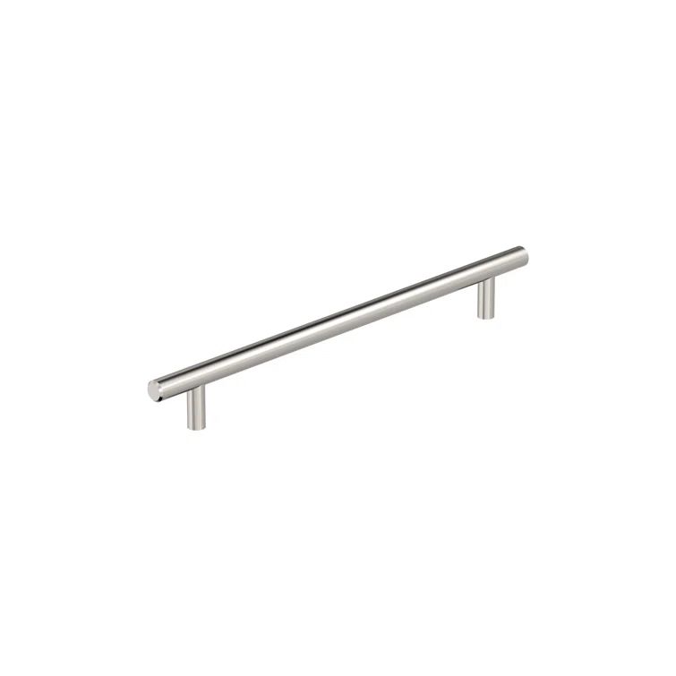 Polished Nickel 8-13/16 inch Bar Cabinet Pull