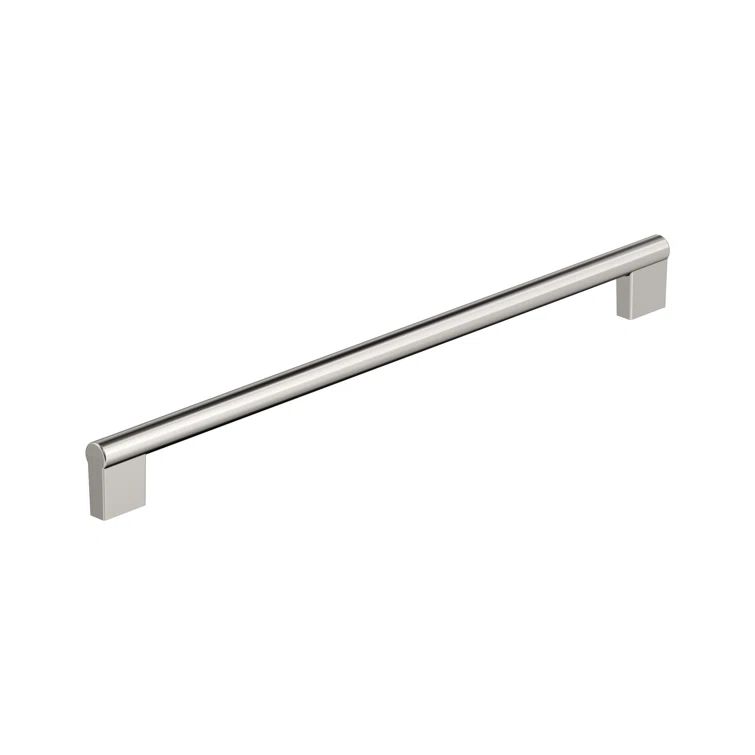Polished Nickel 5-1/16" Modern Industrial Bar Pull