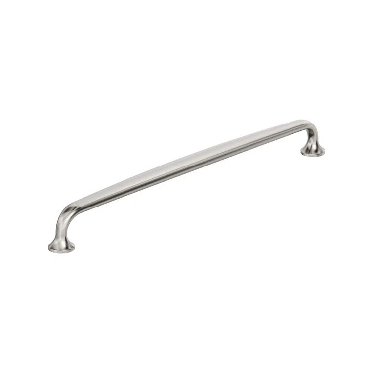 Satin Nickel 8-13/16 inch Modern Cabinet Pull