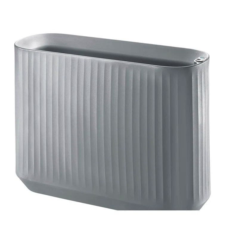 Mod Ash Color 40'' x 14'' x 30''H Double Walled Self-Watering Planter