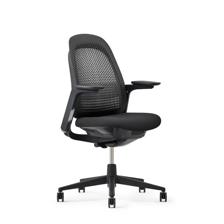 Haworth Breck Ergonomic Black Plastic Office Chair