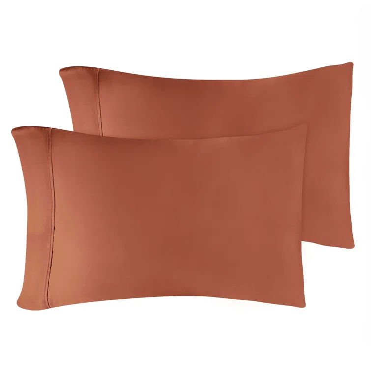 Pumpkin Egyptian Cotton Standard Pillowcase Set