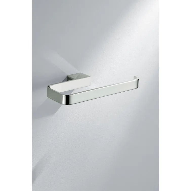 Brushed Nickel Wall Mounted Towel Ring