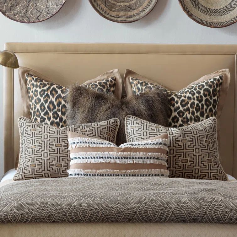 Naya Beige Cotton Blend Queen Duvet Cover Set