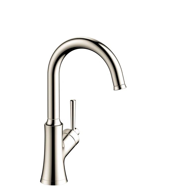 Joleena Polished Nickel Pull-Out Spray Bar Faucet