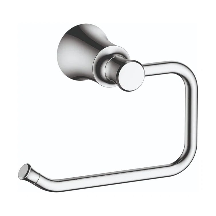 Joleena Chrome Wall Mount Toilet Paper Holder