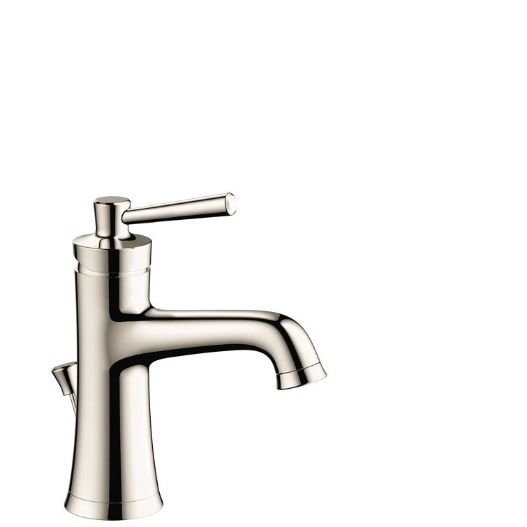 Joleena Polished Nickel Single-Hole Faucet with Pop-Up Drain