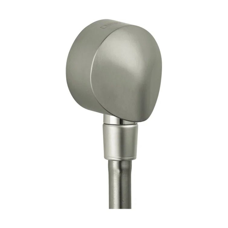 Polished Nickel Modern Wall Mount Outlet with Check Valve