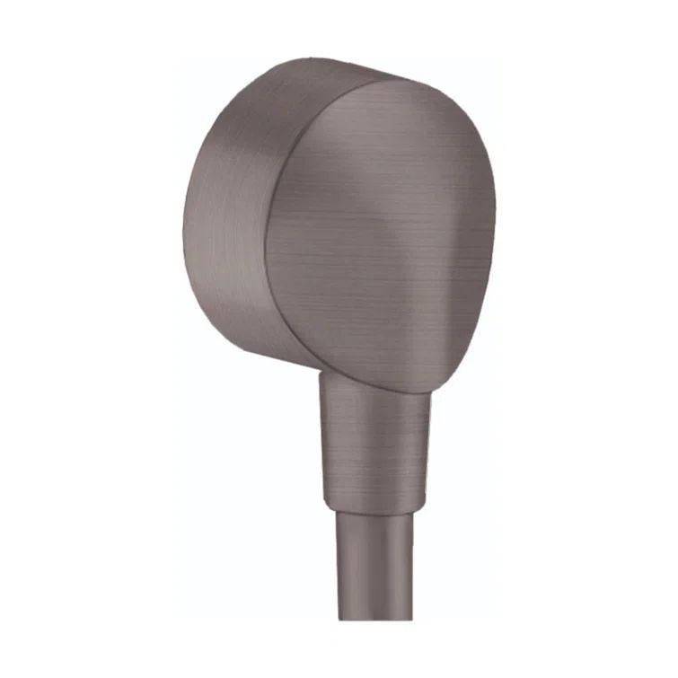 Brushed Black Chrome Wall Outlet with Check Valves