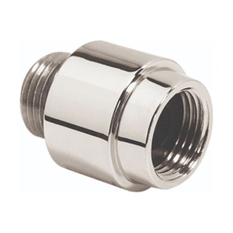 Polished Nickel Modern External Vacuum Breaker