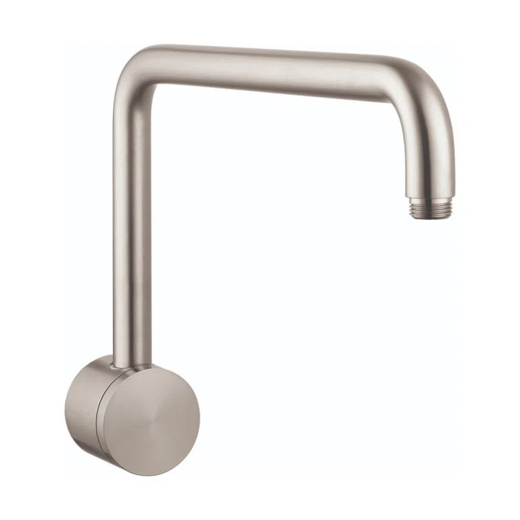 Raindance Modern Swivel 16-inch Brushed Nickel Shower Arm
