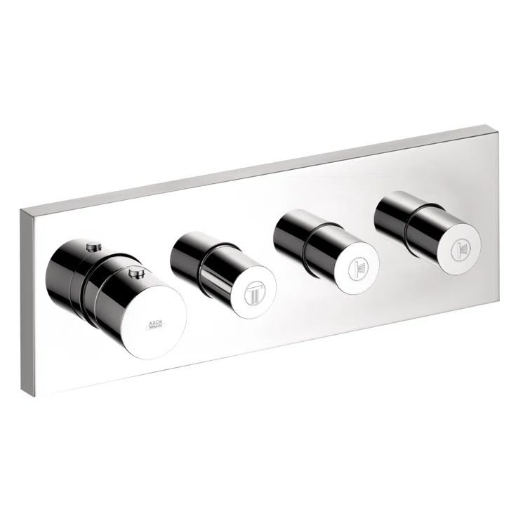Axor Chrome Wall-Mounted Thermostatic Shower Trim Module