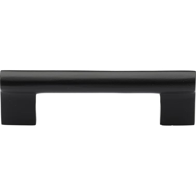 Modern Black Bronze Cabinet Pull with Mounting Hardware