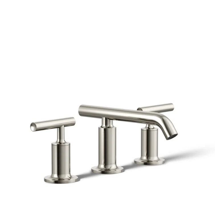Purist Polished Nickel 8" Widespread Bathroom Faucet