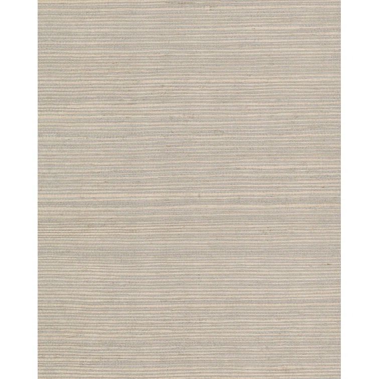 Warm Grey Self-Adhesive Grasscloth Wallpaper Roll