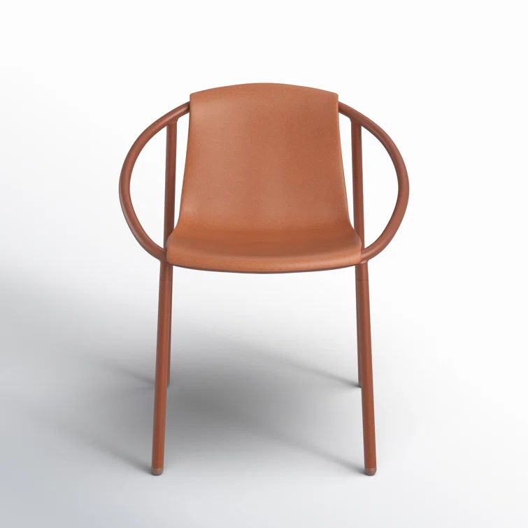 Sierra Eco-Friendly Bent Metal Outdoor Lounge Chair