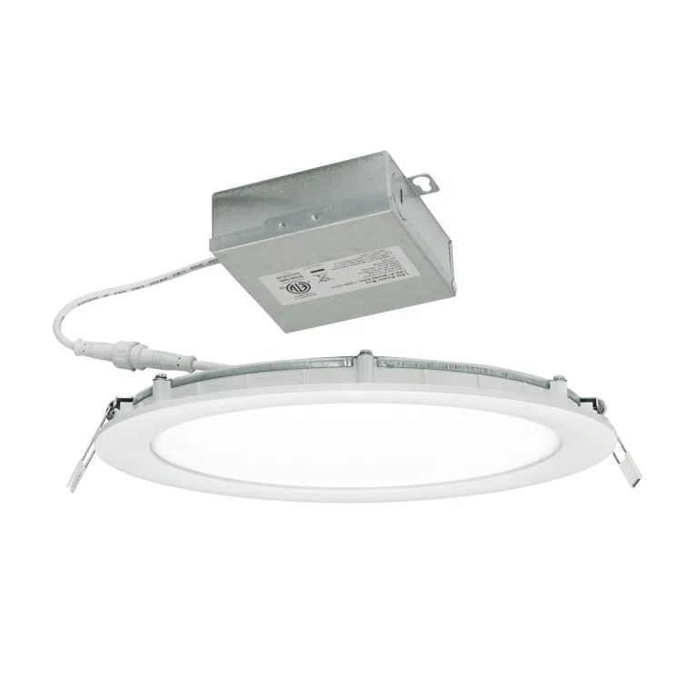 White 8.75'' LED Flush Mount Ceiling Light