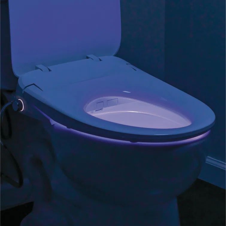 Refresh Ultimate White Elongated Electric Bidet Toilet Seat
